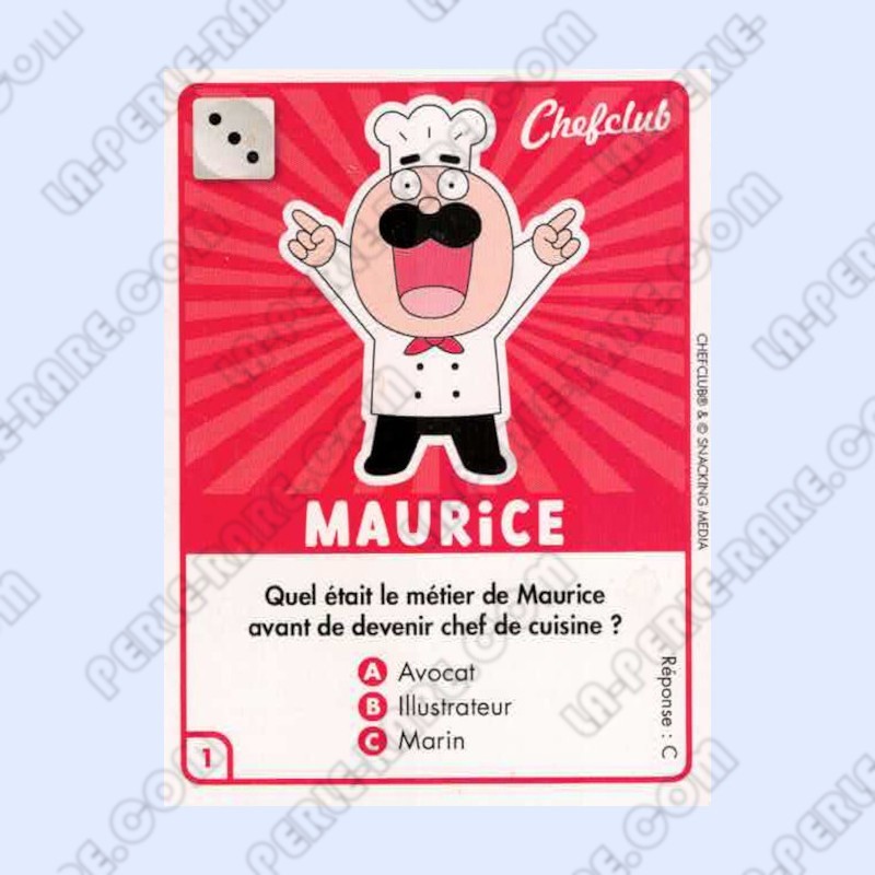 CARTE 01 MAURICE - Collection 2023 - Amuse-toi en cuisine