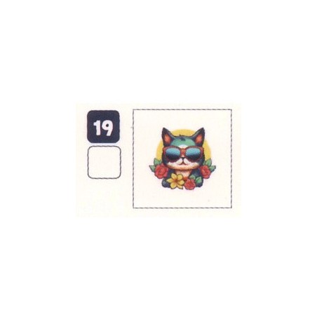 TATOUAGE 19 CHAT 1 - Collection 2024 - Nos amies les bêtes
