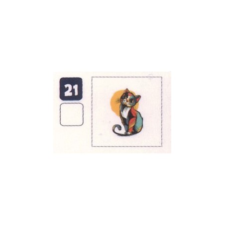 TATOUAGE 21 CHAT 3 - Collection 2024 - Nos amies les bêtes