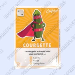 CARTE  02 COURGETTE -...