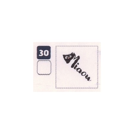 TATOUAGE 30 MIAOU - Collection 2024 - Nos amies les bêtes