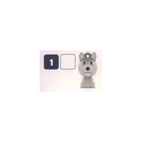 FIGURINE 1 LOUP - Collection 2024 - Nos amies les bêtes
