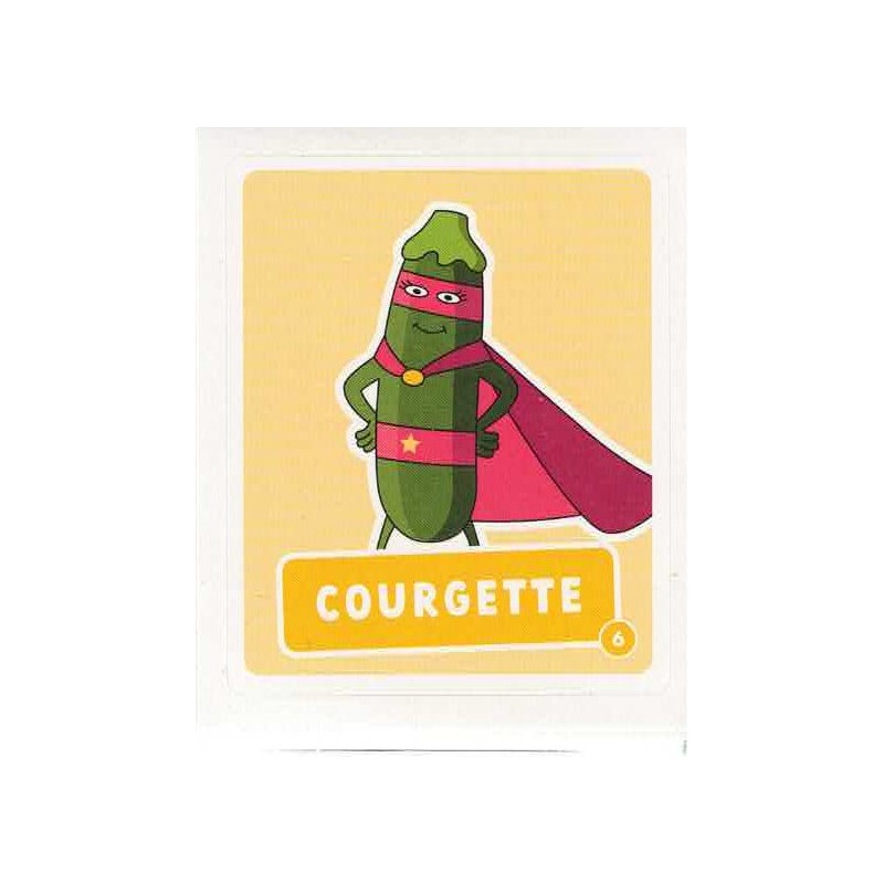 VIGNETTE  06 COURGETTE - Collection 2023 - Amuse-toi en cuisine