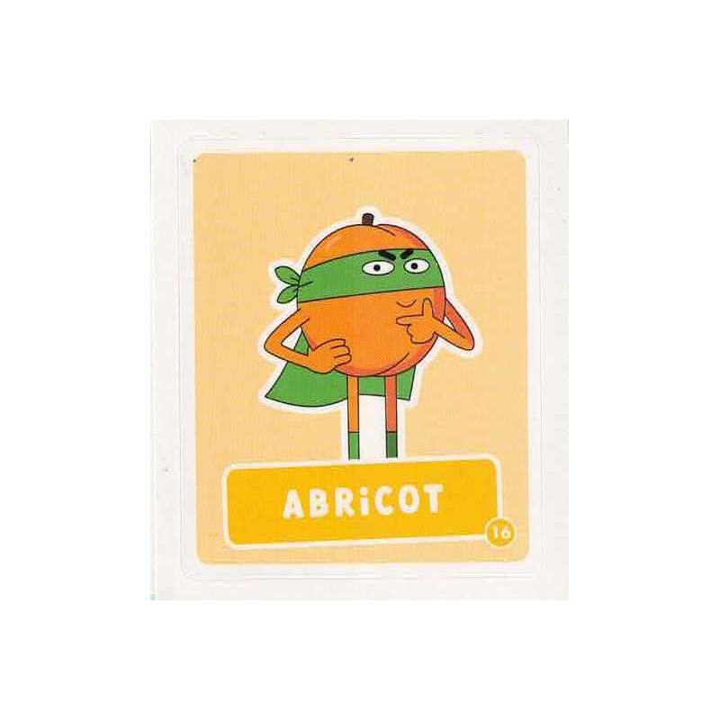 VIGNETTE  16 ABRICOT - Collection 2023 - Amuse-toi en cuisine