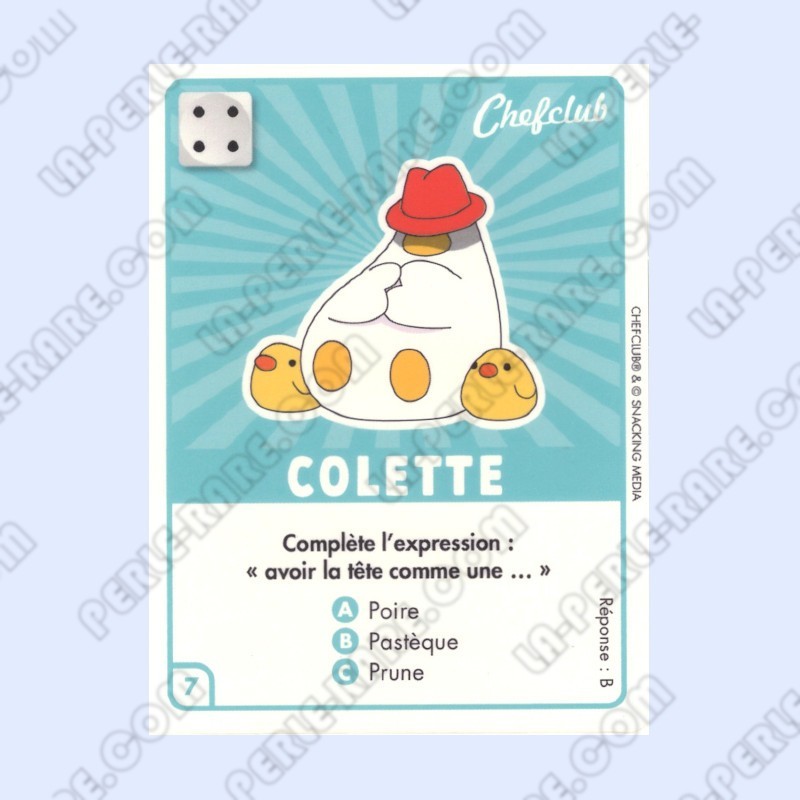 CARTE 07 COLETTE - Collection 2023 - Amuse-toi en cuisine