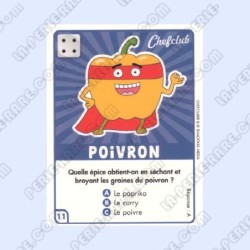 CARTE  11 POIVRON -...