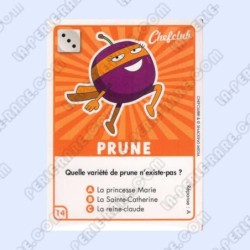 CARTE  14 PRUNE -...