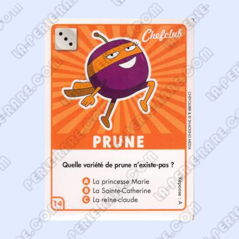 CARTE 14 PRUNE - Collection 2023 - Amuse-toi en cuisine