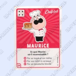 CARTE  24 MAURICE -...