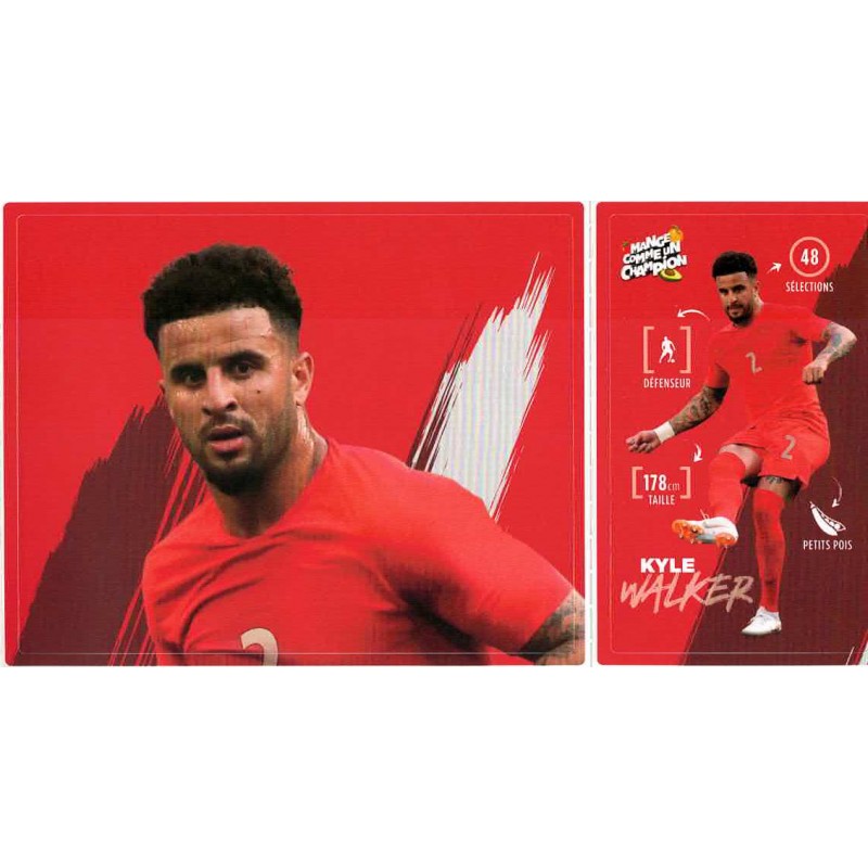 CARTE 16 KYLE WALKER - Collection 2020 - Mange comme un Champion