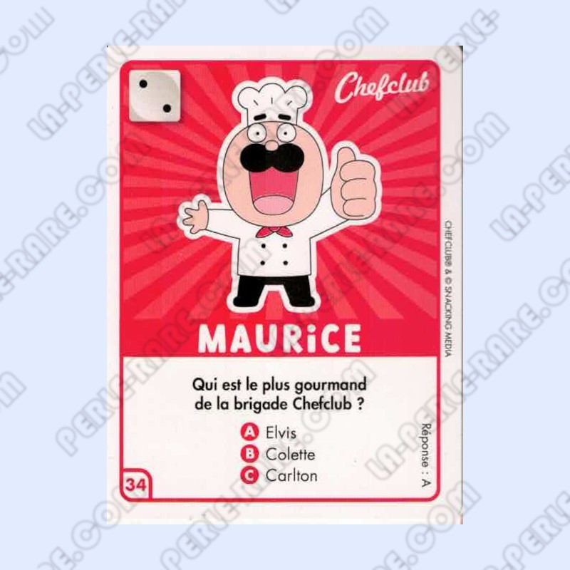 CARTE 34 MAURICE - Collection 2023 - Amuse-toi en cuisine