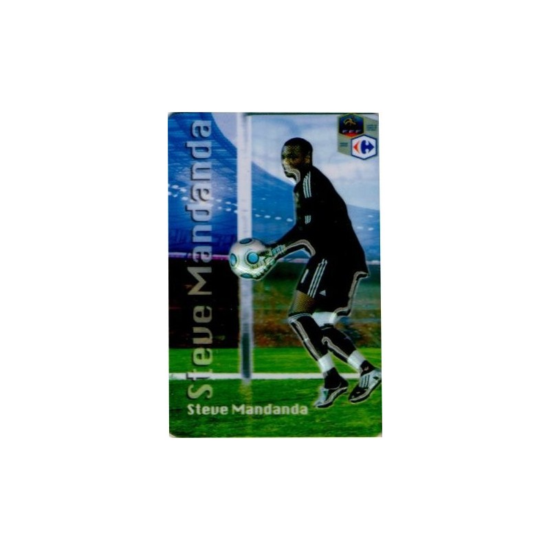 MAGNET  13 STEVE MANDANDA - Collection 2010 - Equipe de France