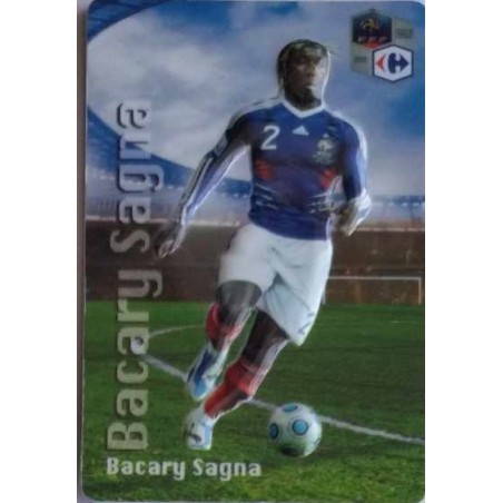 MAGNET 15 BACARY SAGNA - Collection 2010 - Equipe de France