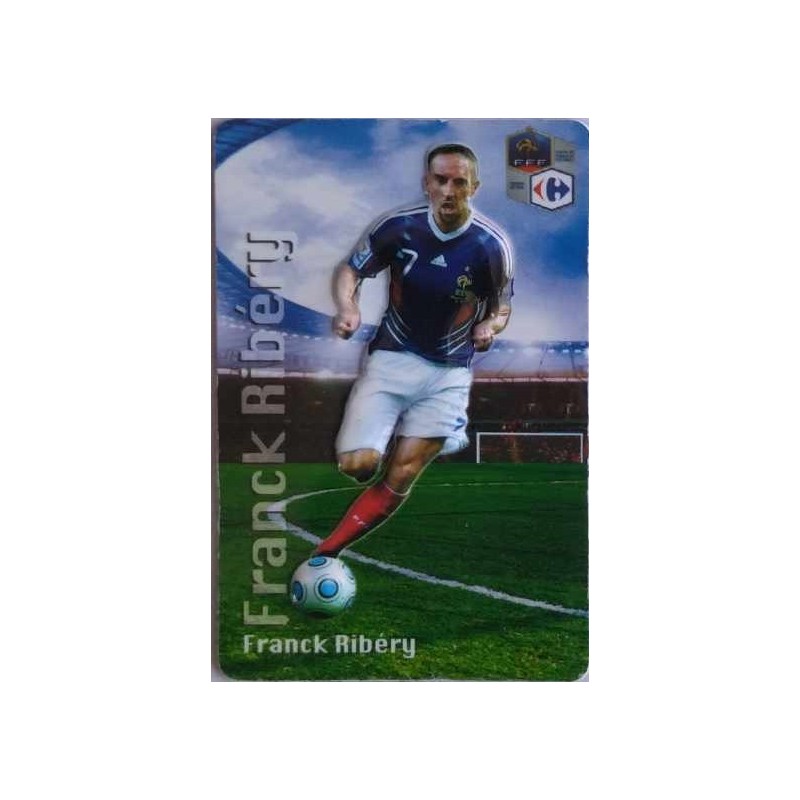 MAGNET  21 FRANCK RIBÉRY - Collection 2010 - Equipe de France