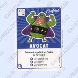 CARTE  39 AVOCAT -...
