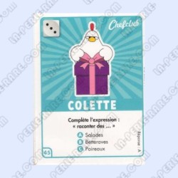 CARTE  45 COLETTE -...