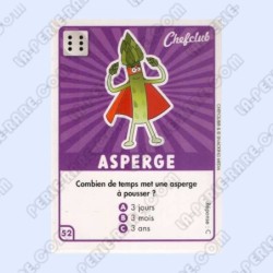 CARTE  52 ASPERGE -...
