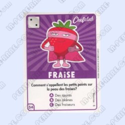 CARTE  54 FRAISE -...