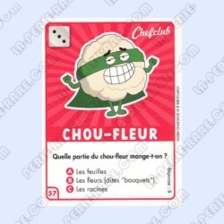 CARTE  57 CHOU-FLEUR -...