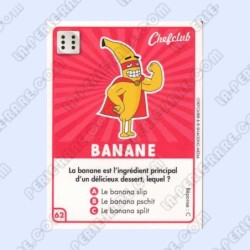 CARTE  62 BANANE -...