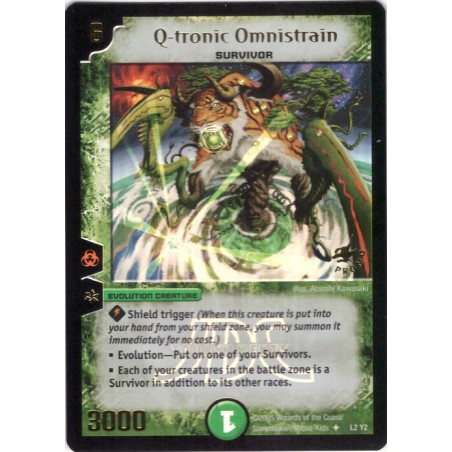 Carte Promo Duel Masters - Q-Tronic Omnistrain