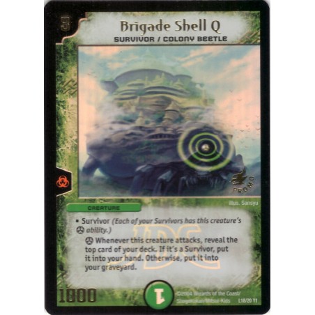 Carte Promo Duel Masters - Brigade Shell Q