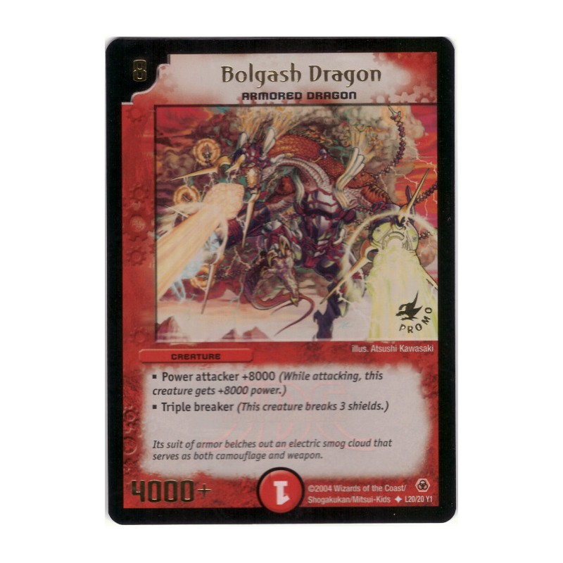 Carte Promo Duel Masters - Bolgash Dragon