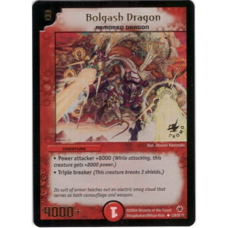 Carte Promo Duel Masters - Bolgash Dragon