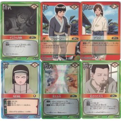 Lot de 6 cartes NARUTO - en Japonais