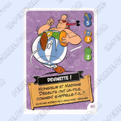 carte numéro 40  Collection...