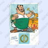 autocollant numéro 02  Collection CORA - Asterix aux Jeux Olympiques