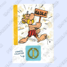 autocollant numéro 04  Collection CORA - Asterix aux Jeux Olympiques