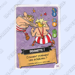 carte numéro 36  Collection...