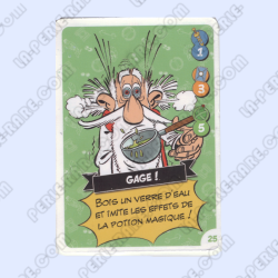 carte numéro 25  Collection...