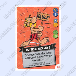 carte numéro 11  Collection...