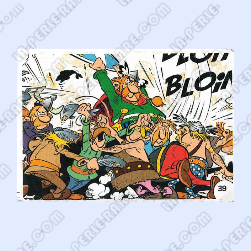 autocollant numéro 39 Collection CORA - Asterix aux Jeux Olympiques