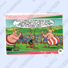 autocollant numéro 36  Collection CORA - Asterix aux Jeux Olympiques