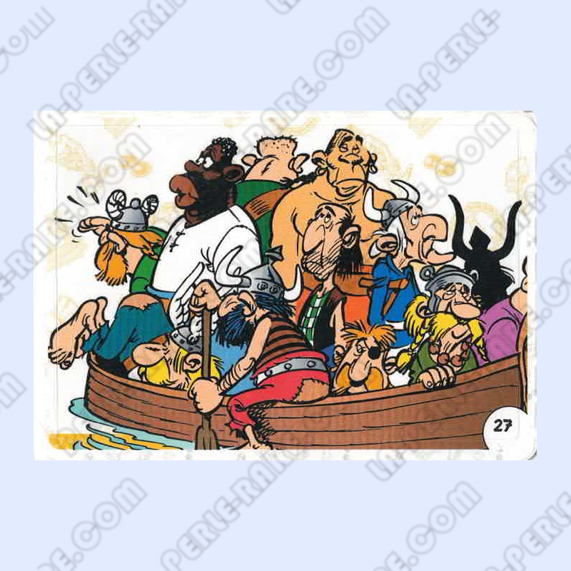 autocollant numéro 27 Collection CORA - Asterix aux Jeux Olympiques