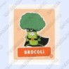 VIGNETTE  38 BROCOLI - Collection 2023 - Amuse-toi en cuisine
