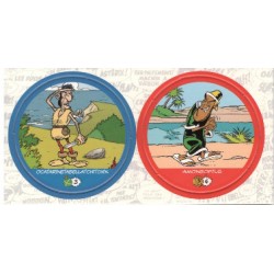 POGS ASTERIX 18 et 48 CORA...