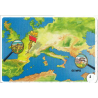 autocollant numéro 01  Collection CORA - Asterix aux Jeux Olympiques