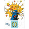 autocollant numéro 06  Collection CORA - Asterix aux Jeux Olympiques