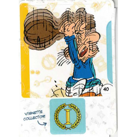 autocollant numéro 40 Collection CORA - Asterix aux Jeux Olympiques