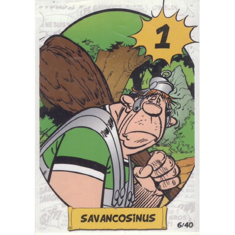 CARTE  06 SAVANCOSINUS - Collection 2023 - Imbattable avec Asterix