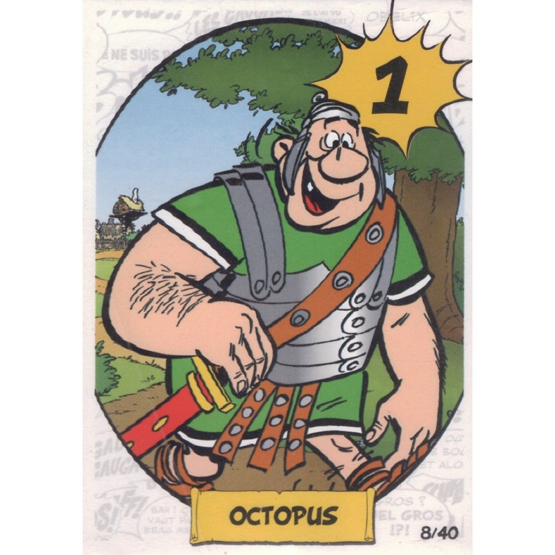 CARTE  08 OCTOPUS - Collection 2023 - Imbattable avec Asterix