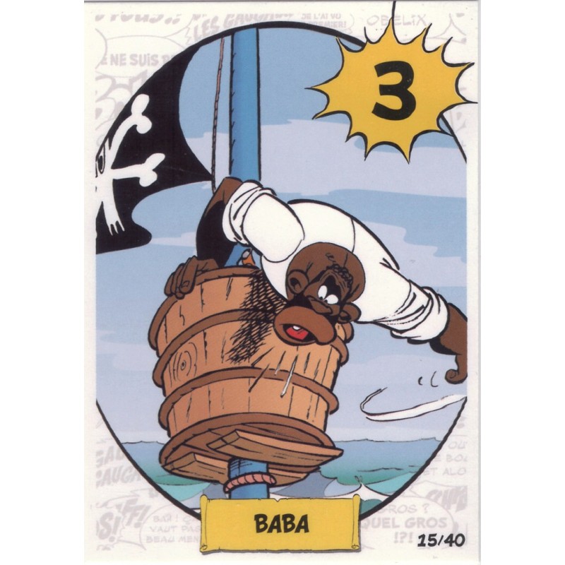 CARTE  15 BABA - Collection 2023 - Imbattable avec Asterix