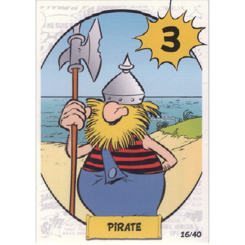 CARTE  16 PIRATE - Collection 2023 - Imbattable avec Asterix