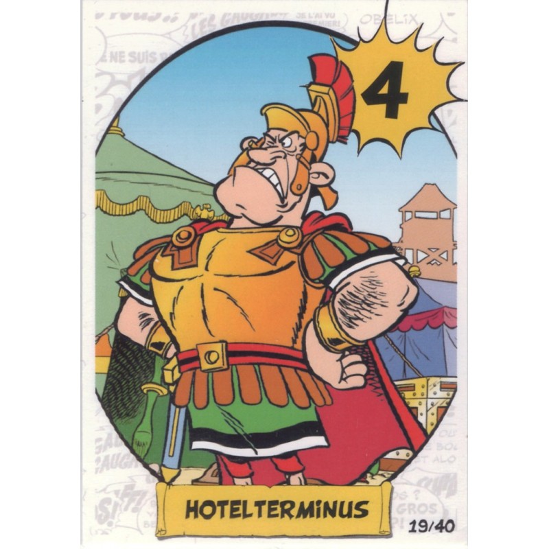 CARTE  19 HOTELTERMINUS - Collection 2023 - Imbattable avec Asterix