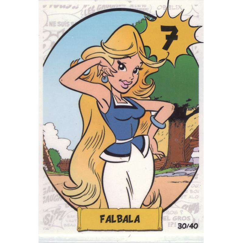 CARTE  30 FALBALA - Collection 2023 - Imbattable avec Asterix