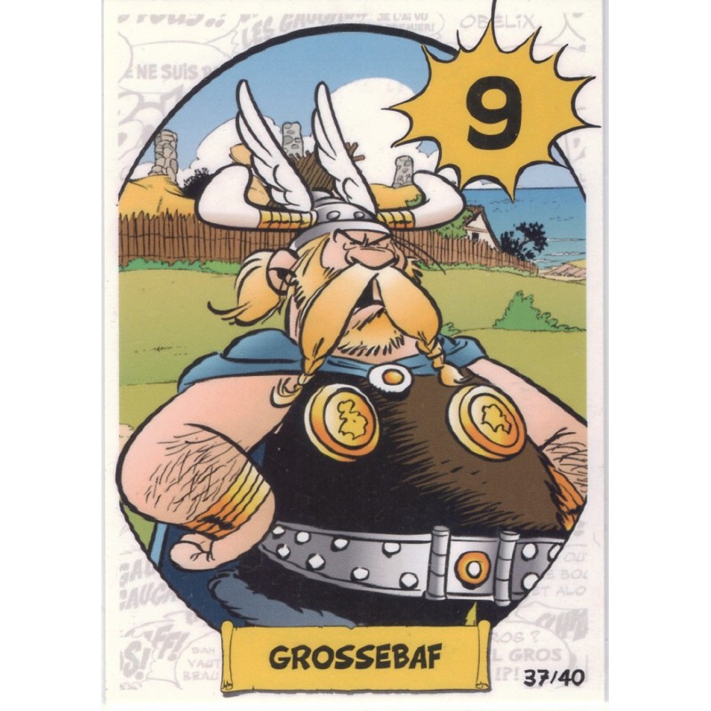 CARTE  37 GROSSEBAF - Collection 2023 - Imbattable avec Asterix